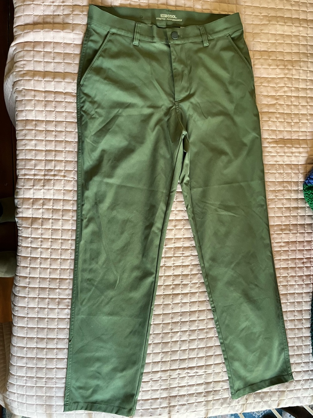 32 Degrees Olive Green Men's Performance Pants - 32x30